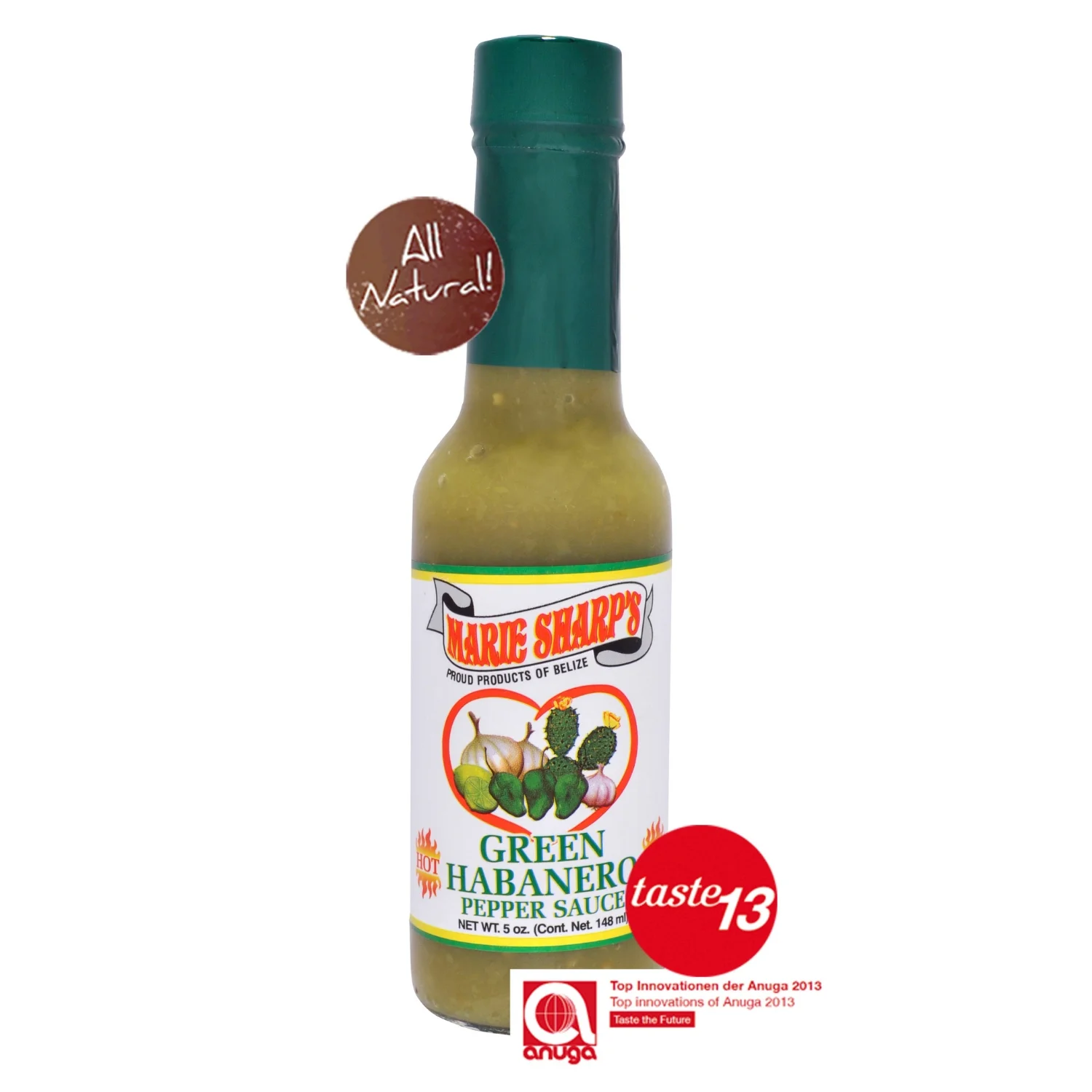 Marie Sharp’s Mild Habanero Pepper Sauce, 296ml