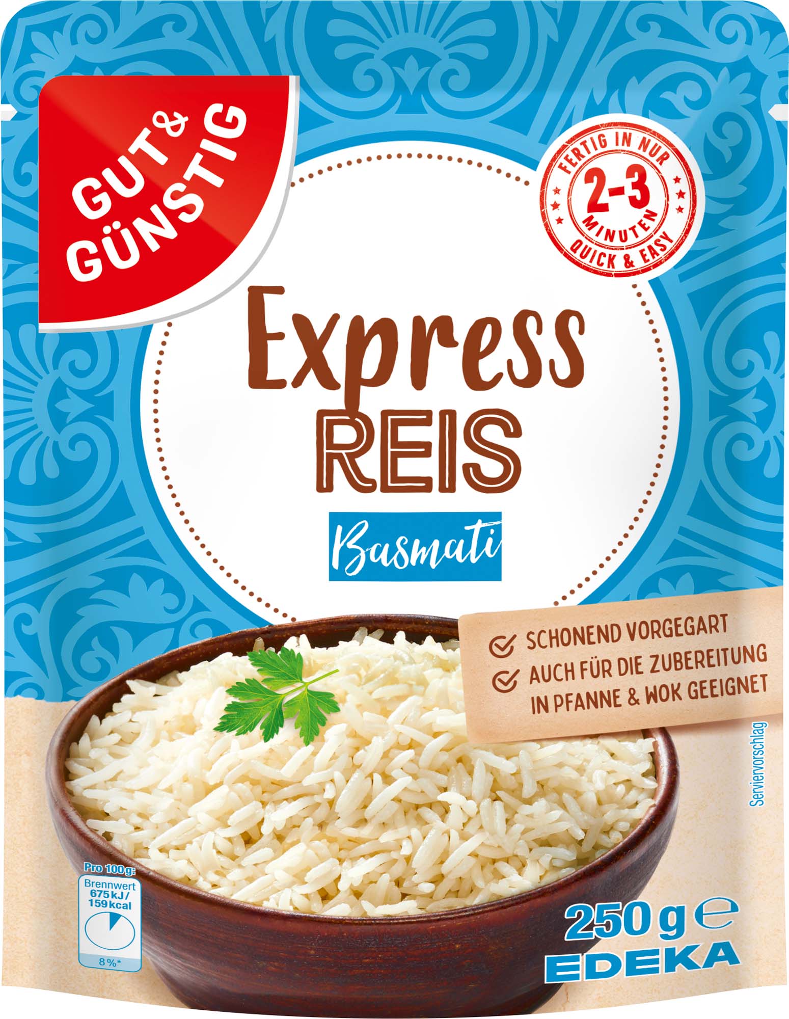 Gut & Günstig Expressreis Basmati 250g