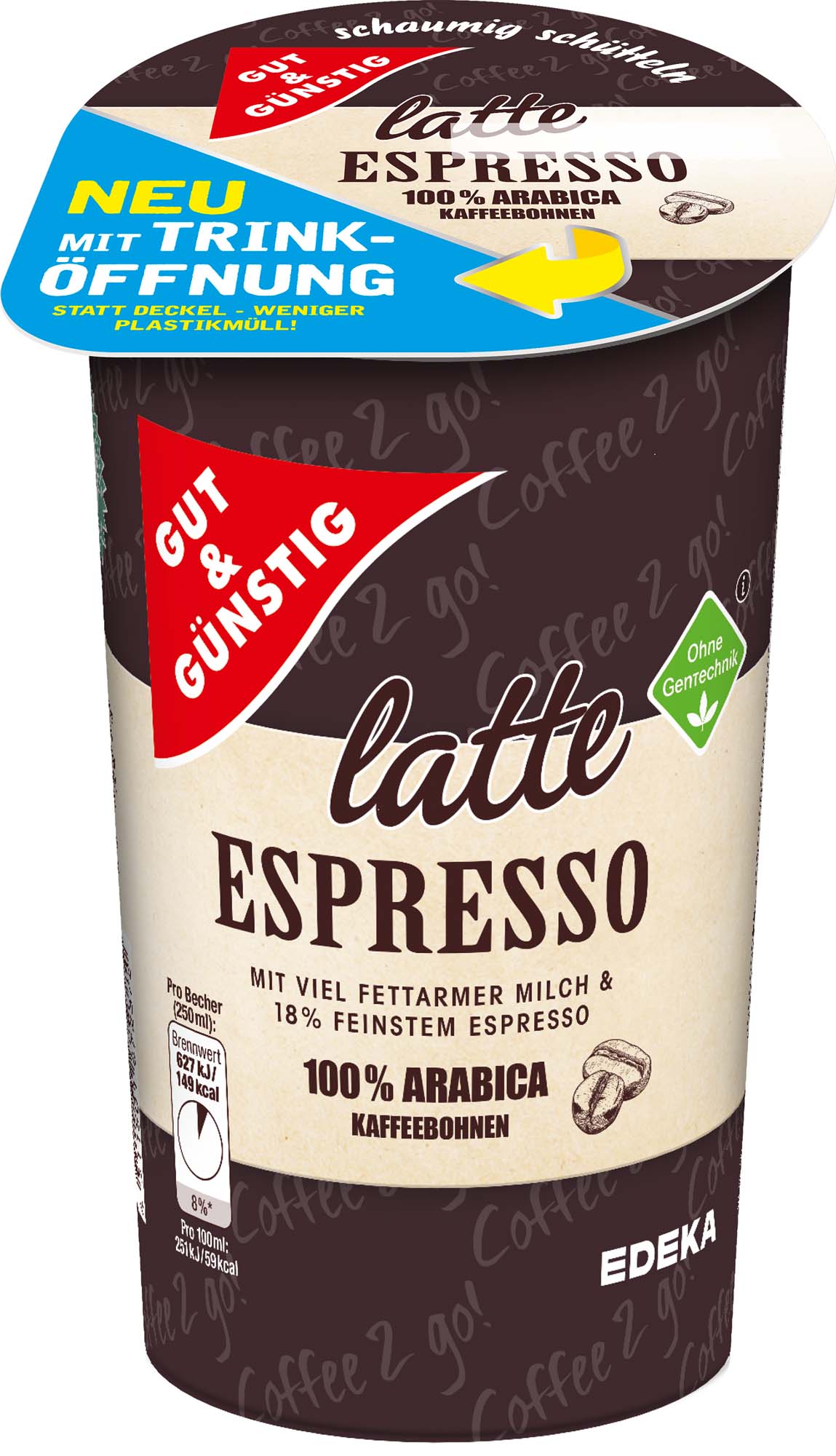 Gut & Günstig Latte Espresso 250ml
