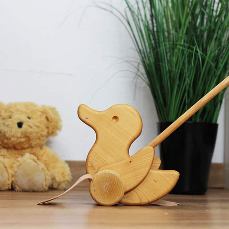 Holz Schiebetier – Bild 3