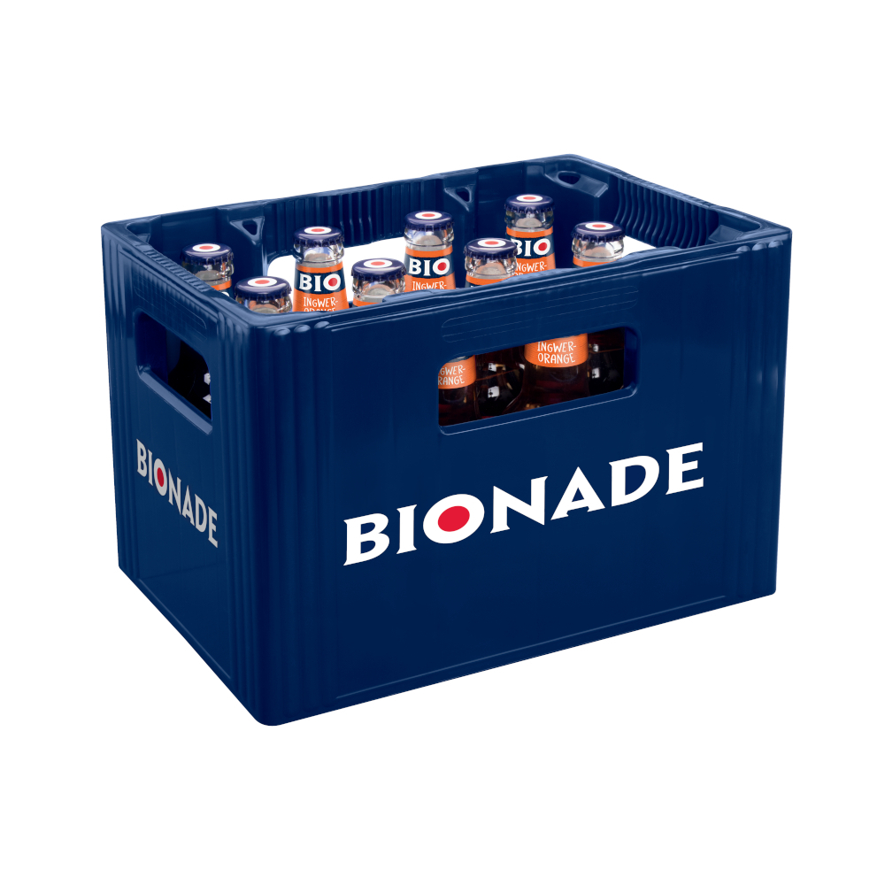 Bionade Ingwer Orange 12×0,33l – Bild 2