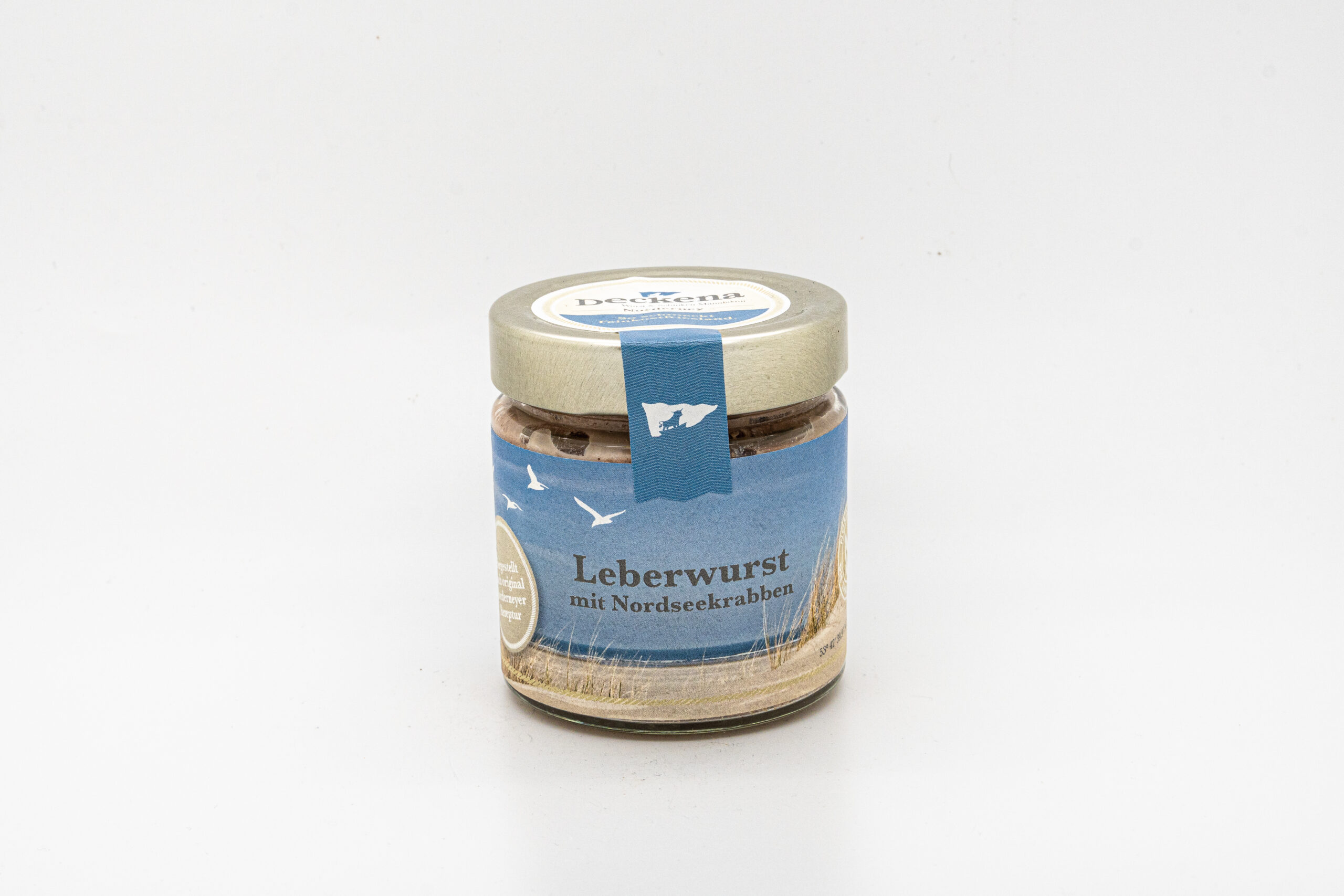 Leberwurst mit Nordseekrabben