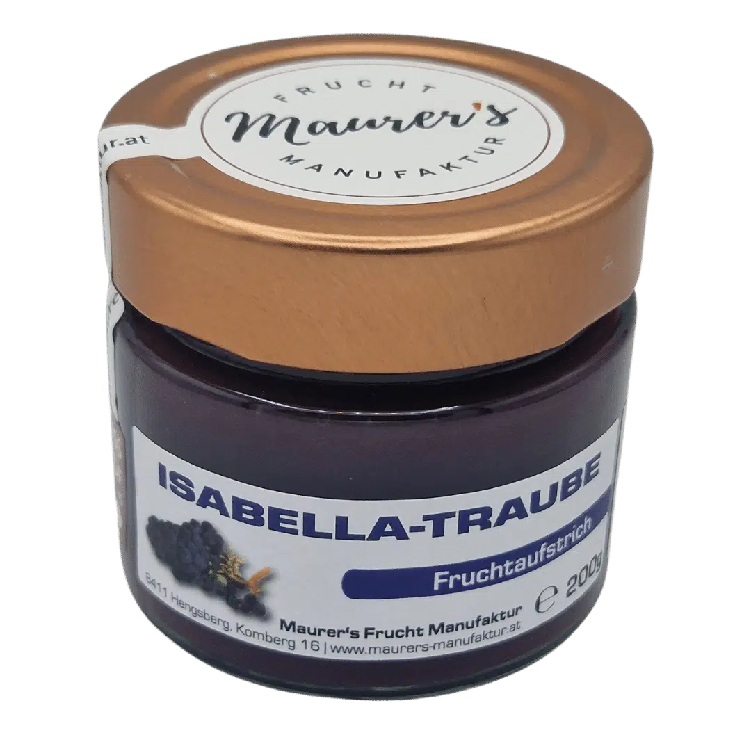 Fruchtaufstrich Isabella Traube 200g