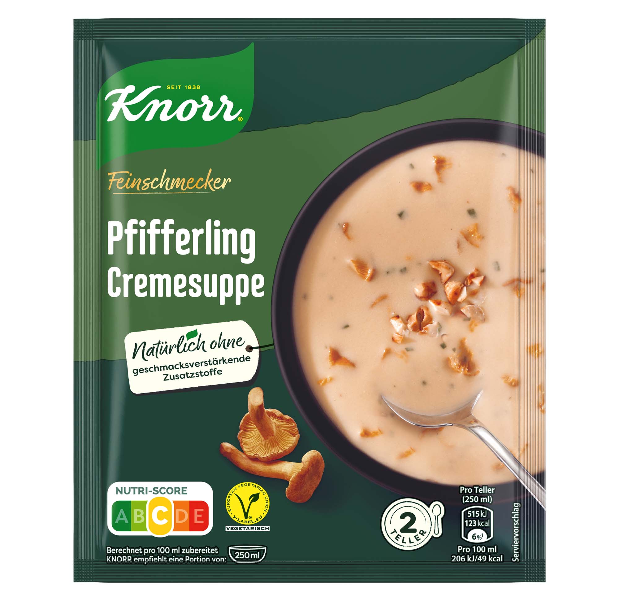 Knorr Feinschmecker Pfifferling Cremesuppe 56g