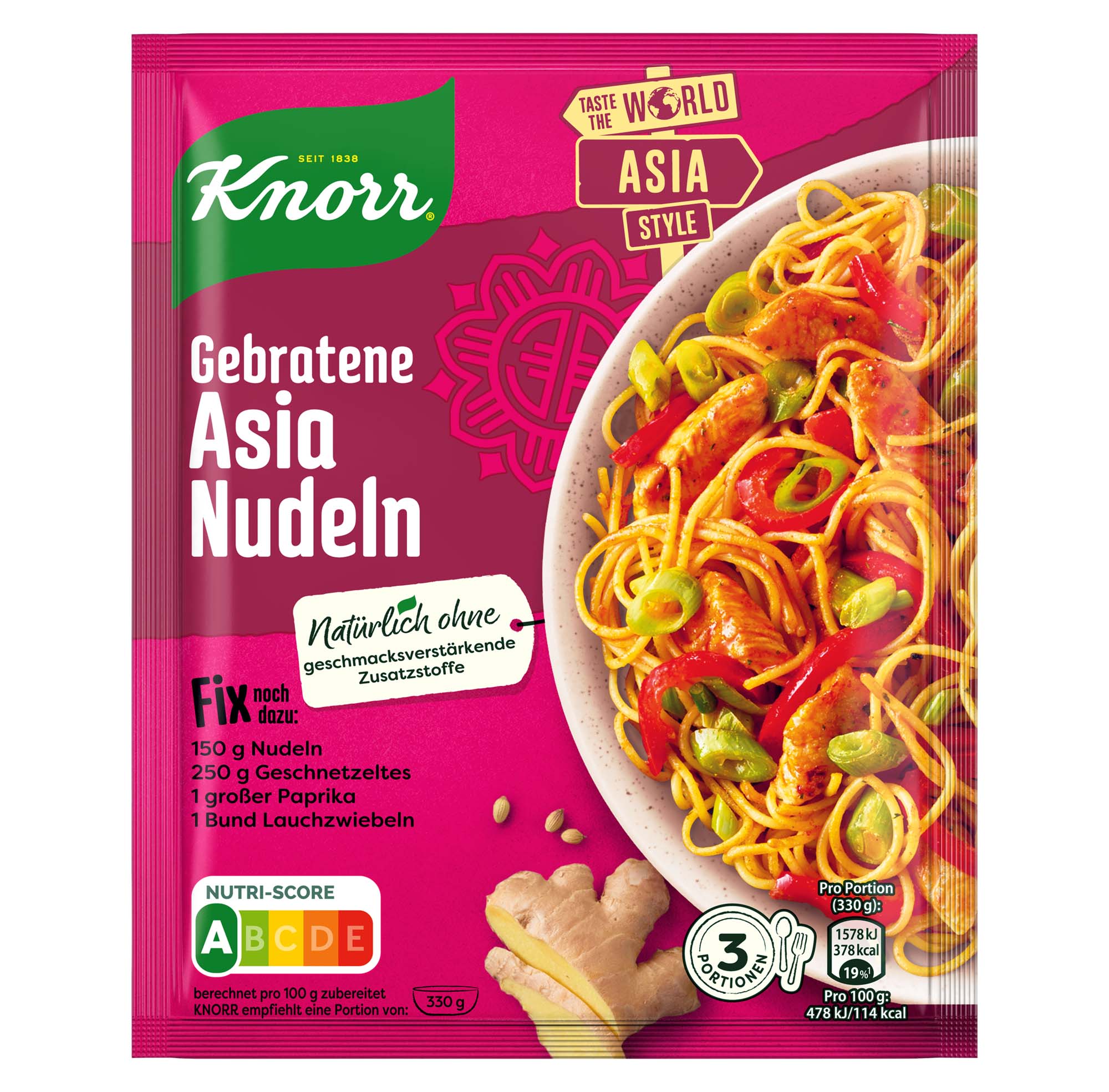 Knorr Fix Gebratene Asia Nudeln 30g