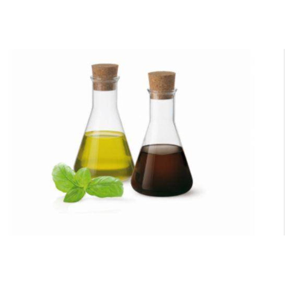 Set: Simax Glas-Essigflasche & Ölflasche, 250 ml