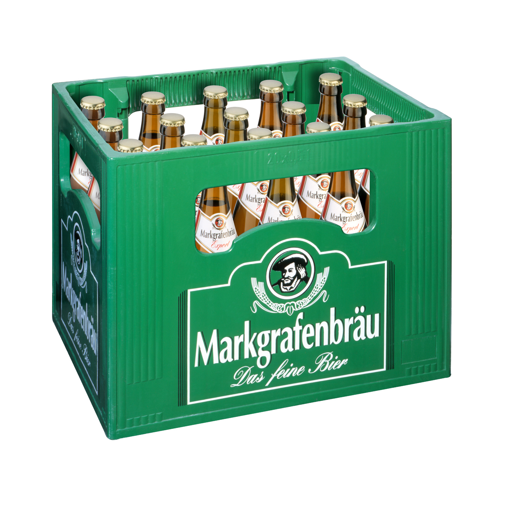 Markgrafenbräu Export 20×0,5l – Bild 2