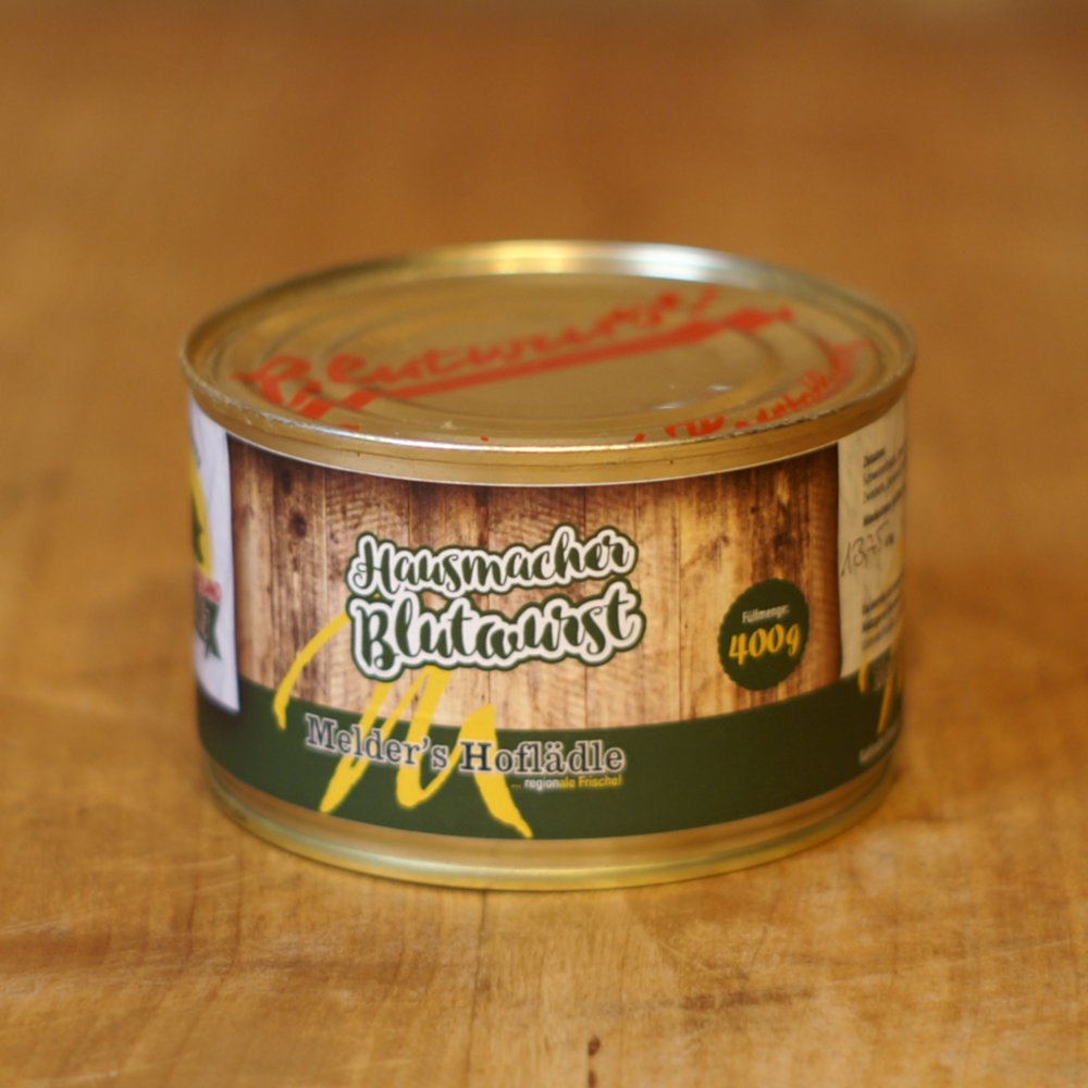 Hausmacher Blutwurst – Bild 3