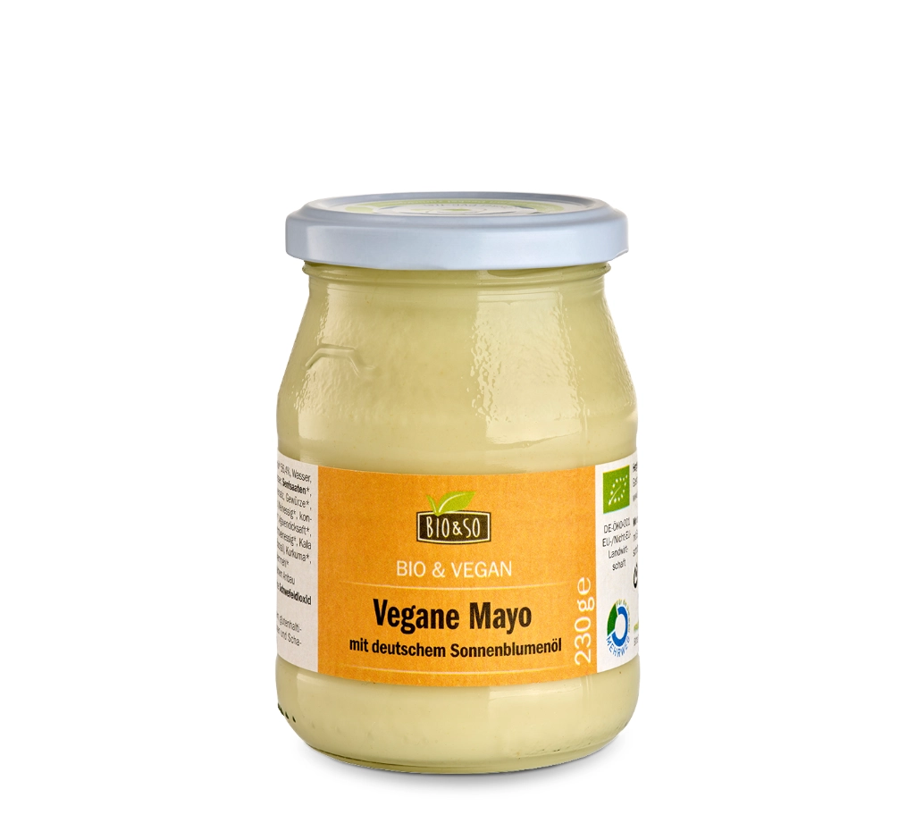 Bio vegane Mayo im Pfandglas, 230g
