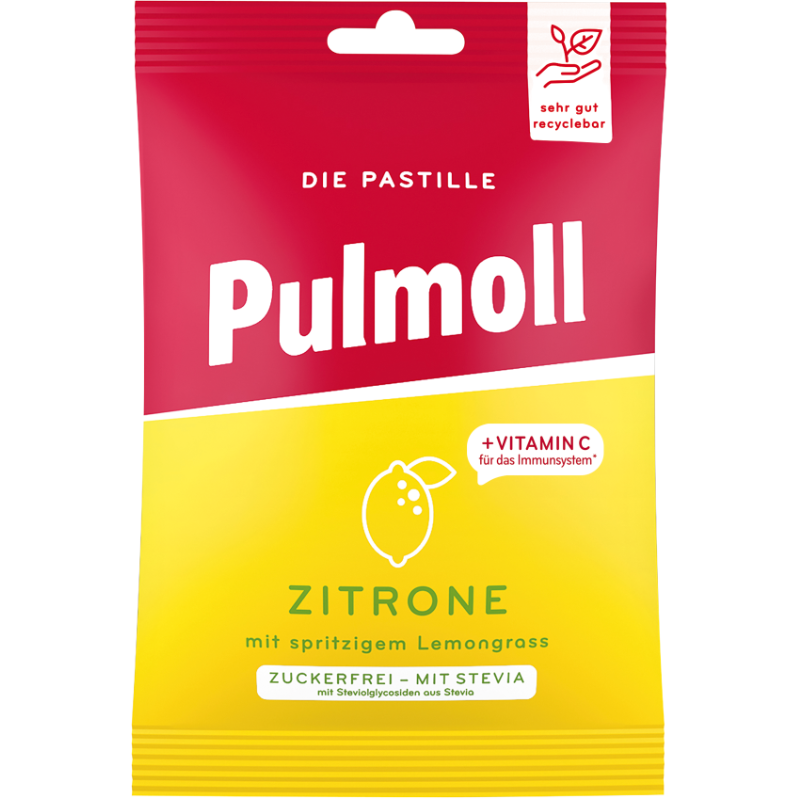 Pulmoll Zitrone 75g