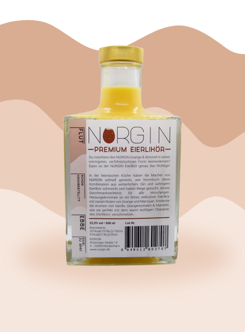 NORGIN Premium Eierlikör – Bild 3