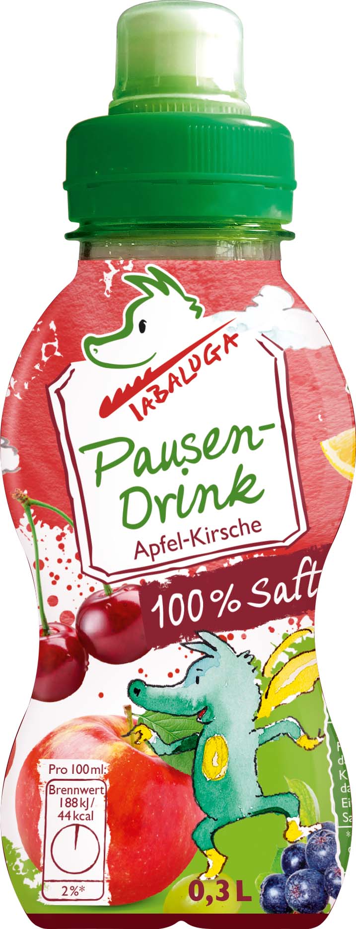 Tabaluga Kinder Getränk Apfel-Kirsche 0,3l