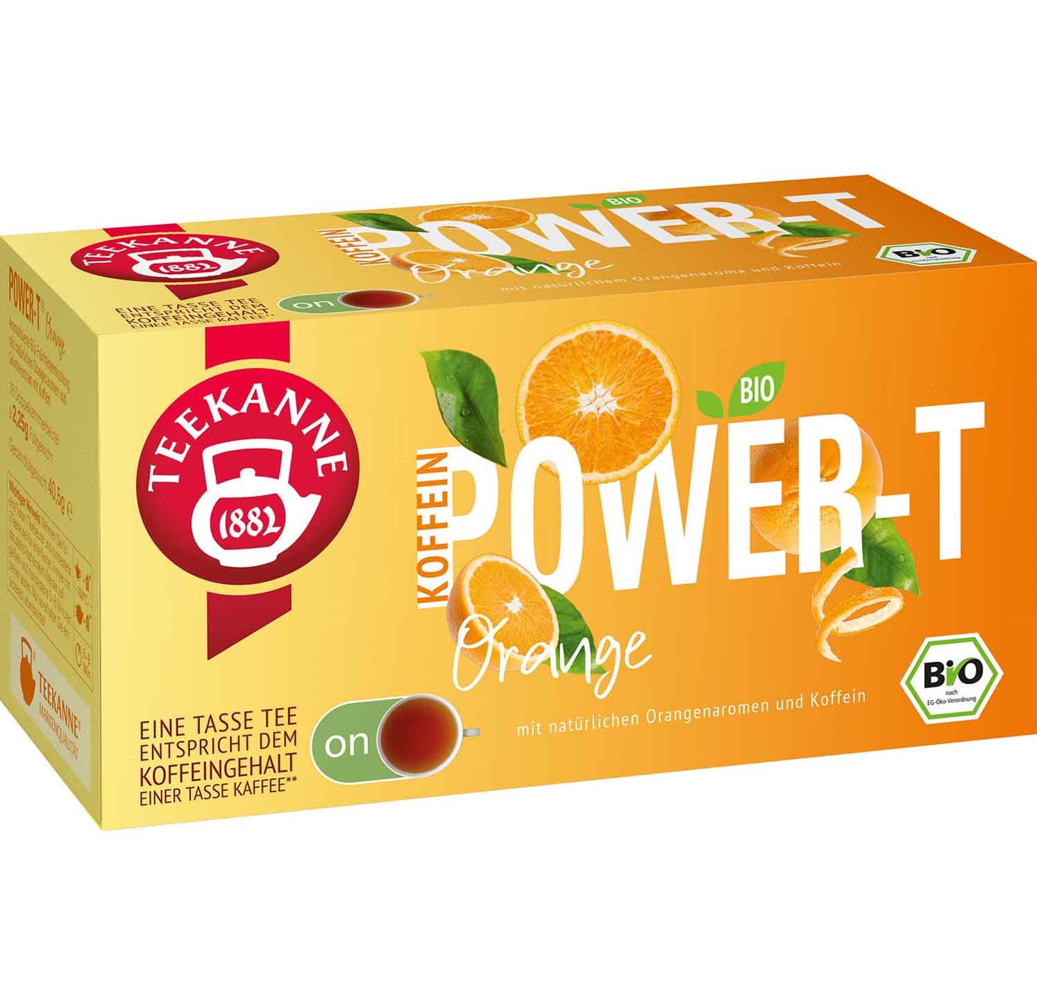 Teekanne Power-T Orange 18St 40,5g