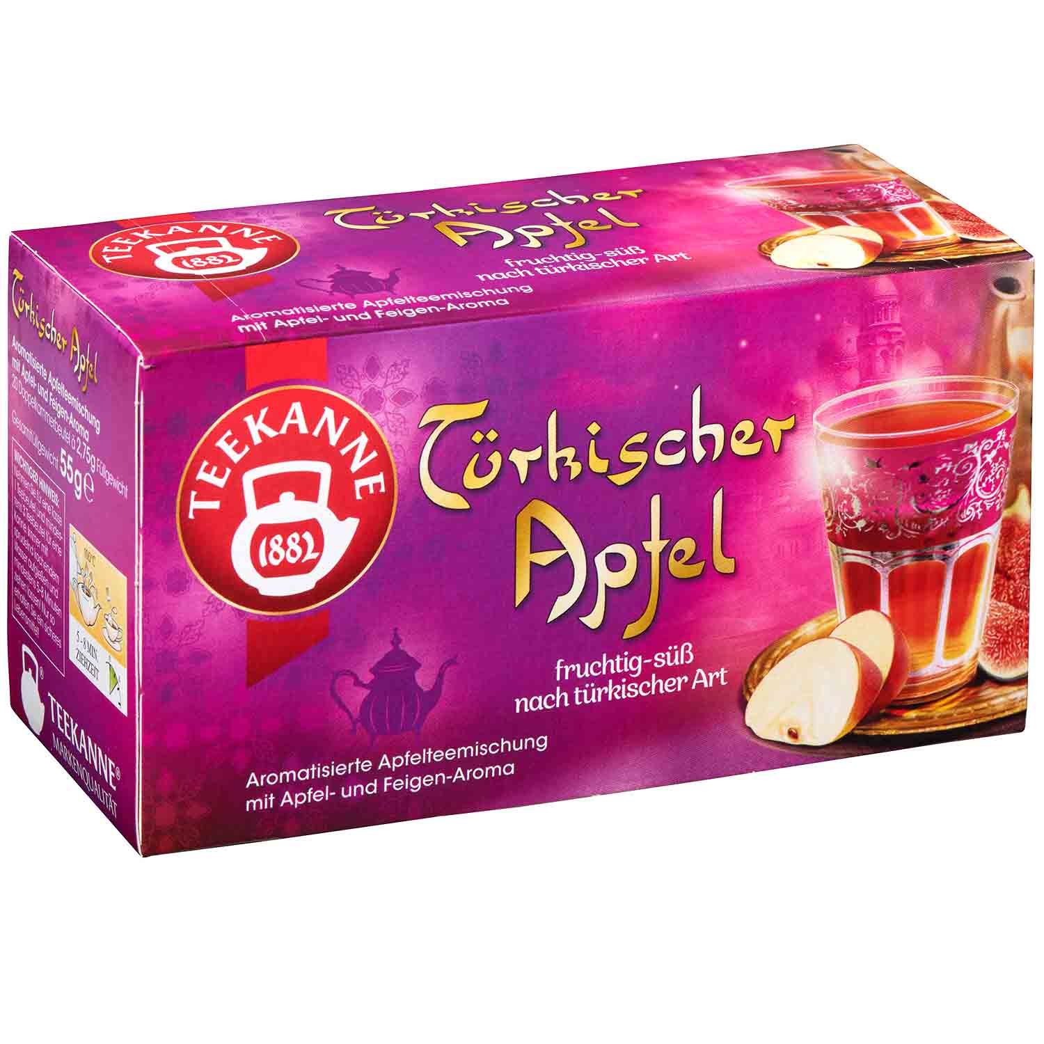Teekanne Türkischer Apfel 20St 55g