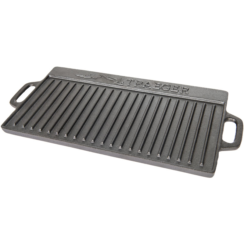 Traeger gusseiserne Grillplatte, wendbar 49,5 x 23,5 cm – Bild 2