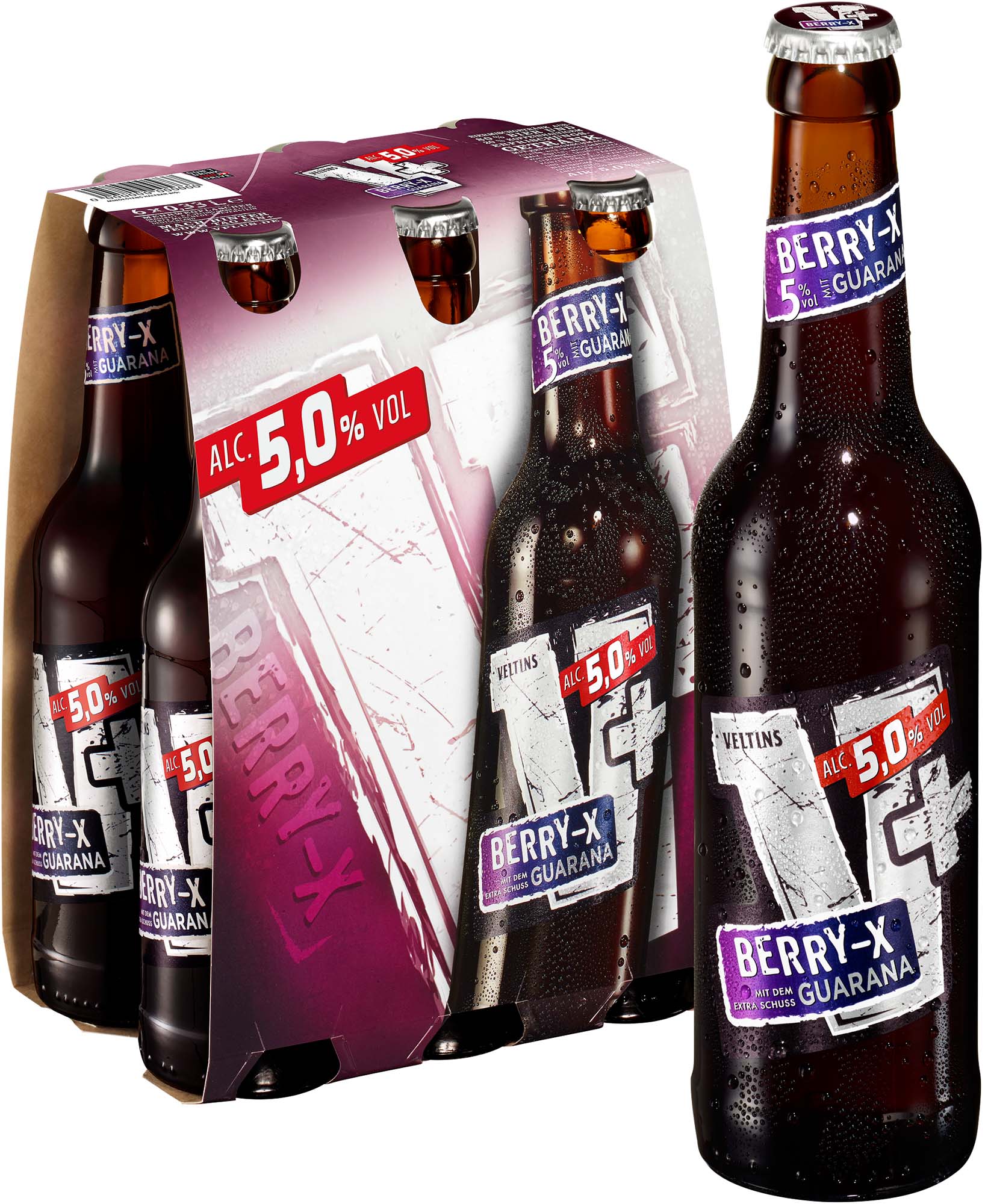 Veltins V +Berry-X 6×0,33l