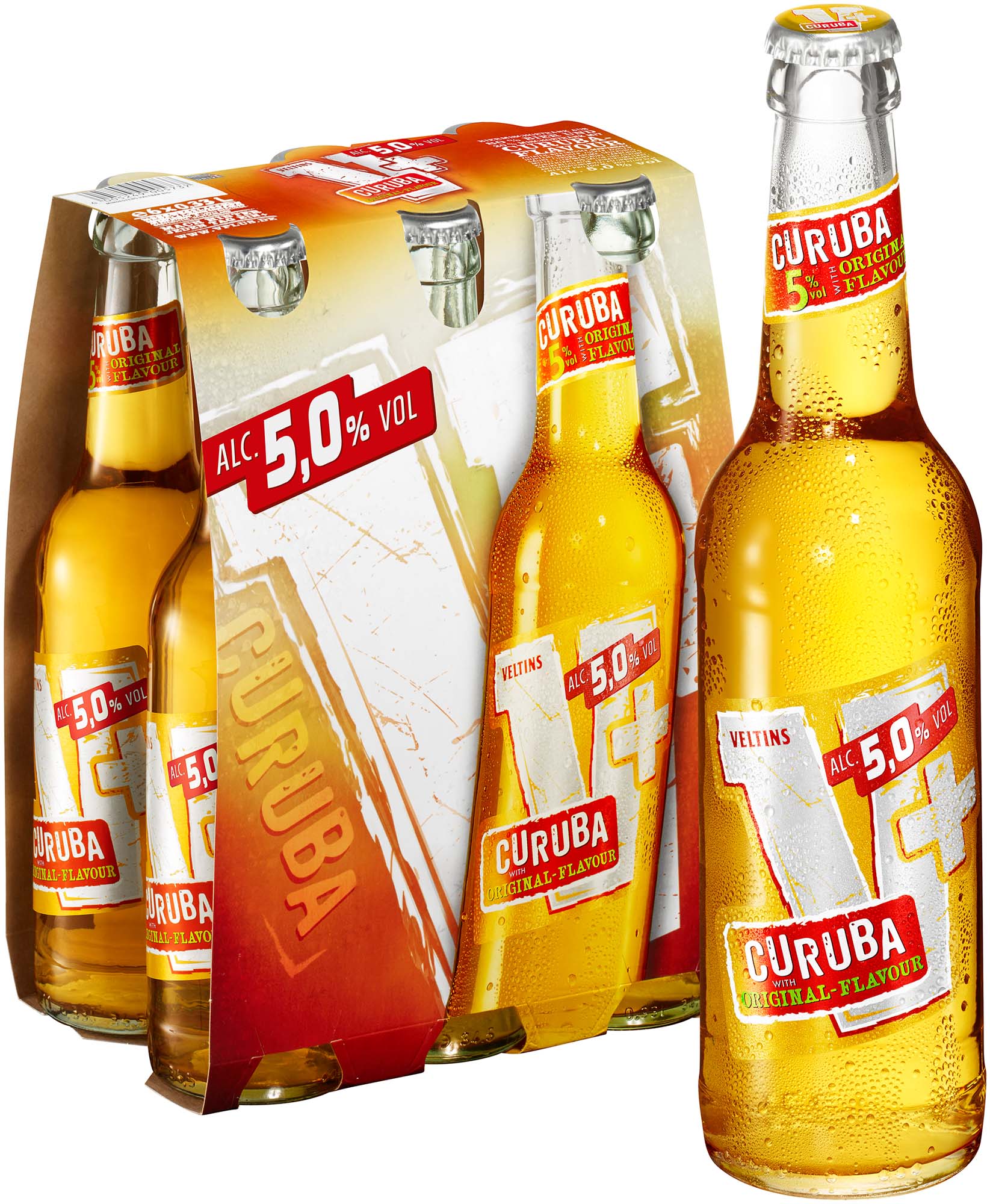 Veltins V +Curuba 6×0,33l