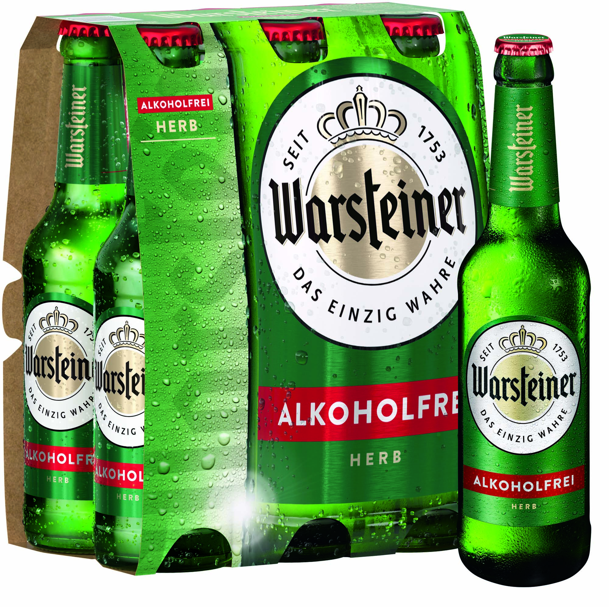 Warsteiner Herb Alkoholfrei 0,0% 6x,033l