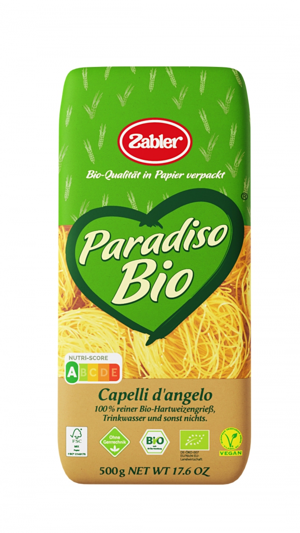 Zabler Paradiso Bio Capelli d’angelo 500g